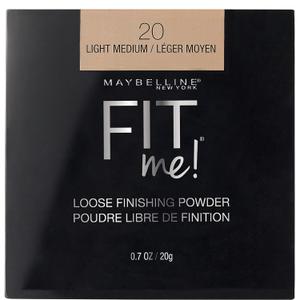 Maybelline Fit Me Loose Setting Powder, Face Powder Makeup & Finishing Powder, Light Medium, 1 Count (0.7 Ounce (Pack of 1))