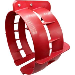 14" Propeller Safety Guard for 70-120 HP Less Than 13 1/2 inch Outboard Motor Prop, Polypropylene Lightweight Marine Thruster Protective Cover, Red Cage