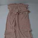 Glamaker Two Piece Sets for Women Summer 2025 Striped Matching Sets Women Clothing L