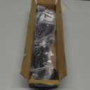 Mkono Hat Rack for Wall Baseball Cap Organizer Hanger with 30 Hooks Modern Metal Hat Holder Wall-Mounted Caps Display for Closet Door Bedroom Entryroom Laundry, Set of 2 (Black, Medium)