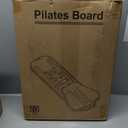 Pilates Board, Foldable Pilates Reformer Set for Home Workout with Timer, Multifunctional Portable Reformer Pilates Machine at Home Pilates Equipment