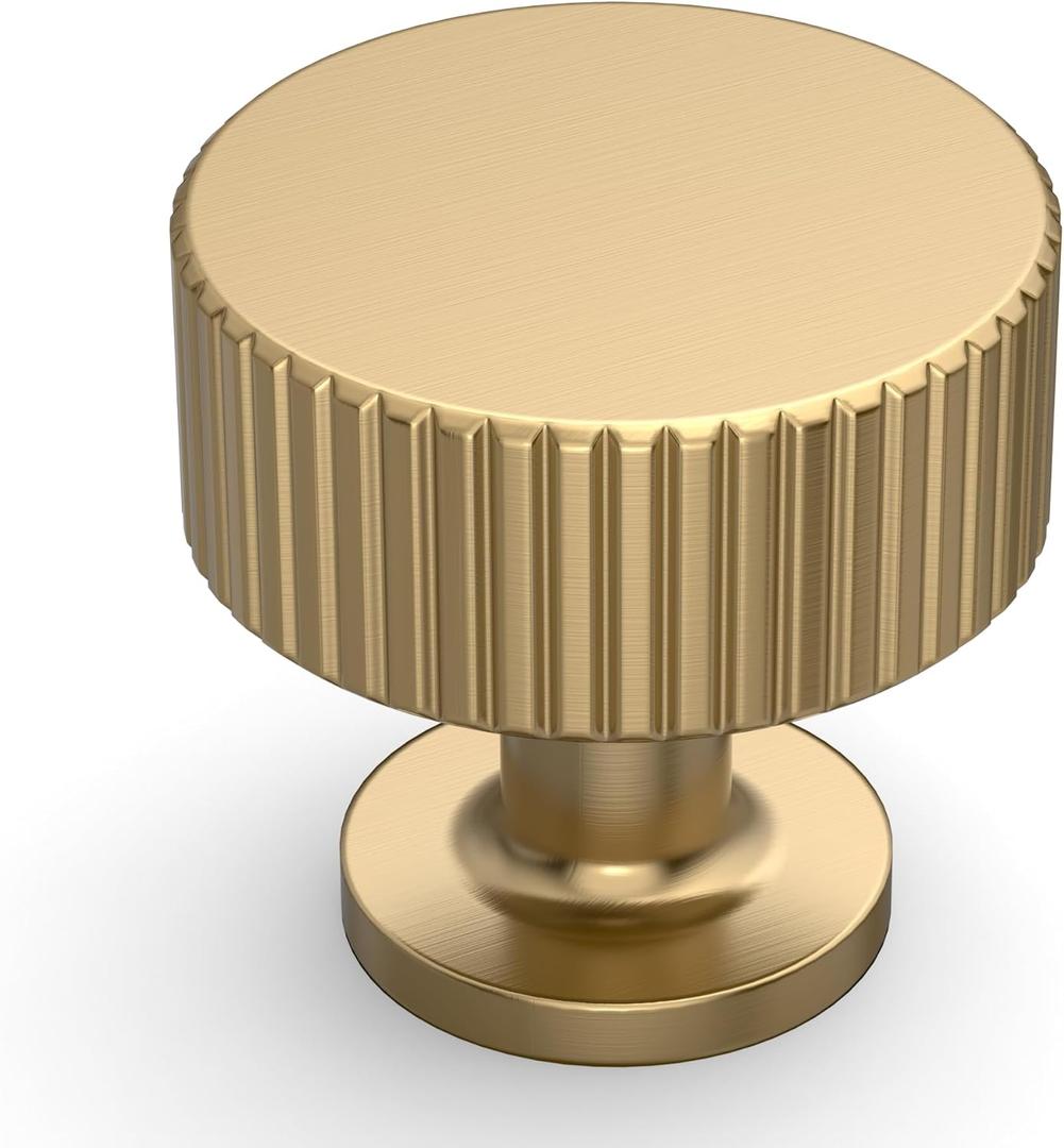 10 Pack Champagne Bronze Cabinet Knobs Kitchen Champagne Gold Cabinet Pulls for Cabinets Drawer Pulls Dresser Hardware for Cupboard CK0083