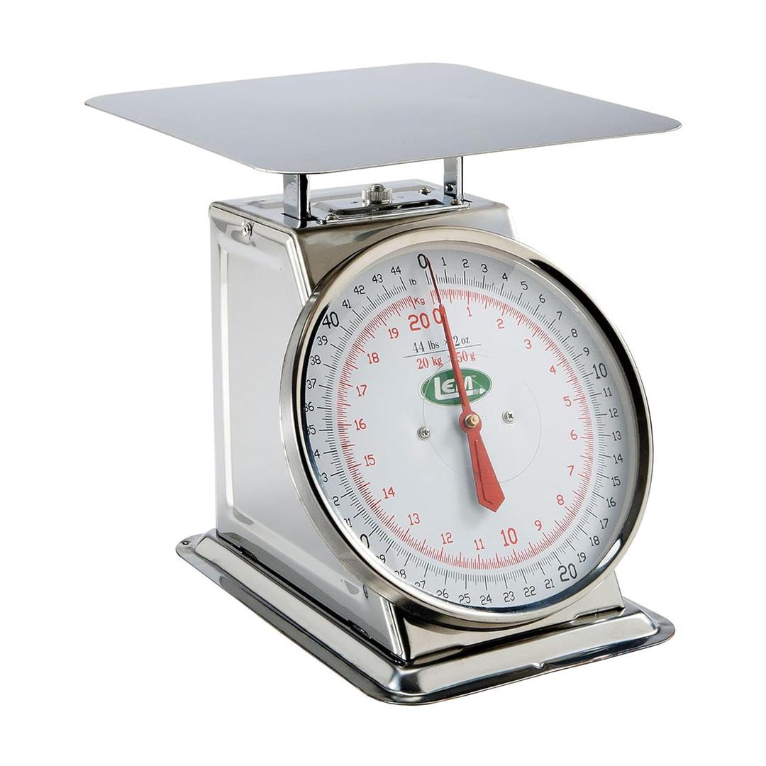LEM Products 44 lb. Stainless Steel Scale, Silver
