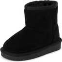 The Children's Place girls Baby Girls and Toddler Classic Ankle Boots, Faux Fur Lined 28