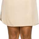 Vanity Fair Women's Anti-Static Nylon Half Slip for Under Dresses,  (XX-Large, 20 Inch - Single Slit - Neutral)