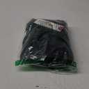 Berydress Women's Classic 3/4 Sleeve V Neck Sheath Casual Party Work Faux Black Wrap Dress (Medium, Dark Green)