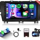 2G 64G Android Car Stereo Radio for Toyota Prius 2010-2015 with Wireless Carplay Android Auto, 9'' Touch Screen Head Unit with Bluetooth GPS Navigation Mirror Link WiFi FM/RDS Hi-Fi Backup Camera SWC