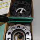 YHTAUTO 5x114.3 Wheel Spacers 2 Inch Fits Explorer, Mustang, Ranger, Grand Cherokee, Wrangler, Liberty, TJ YJ XJ MJ KJ KK ZJ, 5x4.5 5 Lug Wheel Spacers for Truck w/ 1/2"-20 Studs, 82.5 mm Center Bore (Black)