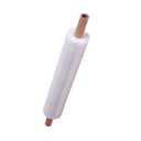 Box King SF208 Extended Core Stretch Film, 80 Gauge, 1000' Length, 20" Width, Clear