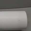 iDesign Freestanding Bathroom Toilet Paper Storage Holder with Lid for 3 Extra Rolls, White (Pack of 1)