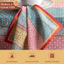 Maison d' Hermine Cloth Napkins Set of 4 100% Cotton Everyday Reusable Square Napkins Cloth Washable Dinner Party Wedding Restaurant Gifts for Mothers Day Spring/Summer (Provence, 20" x 20")