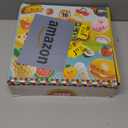 Zippytots Kids Bath Bombs with Food Toys Inside, 16 Pack Colorful Surprise Bath Fizzies Set, Organic Fizzy Bubble Bath Bombs for Girls & Boys, Ages 3+