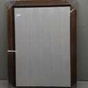 Magnetic Wall Chalkboard, Large Size 18" x 24", Rustic Wood Frame, Chalkboard Sign, Vertical or Horizontal Wall Mount, Includes Chalk and Eraser, by Better Office Products (Solid Black)