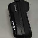 Lamicall Bike Frame Bag Waterproof, [1s Release] [2 in 1], Phone Holder Mount, Cycling Pouch with Rain Cover, Bike and Bicycle Top Tube Bag Accessories for Phones Under 7" (Medium)