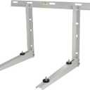 Qualward Mini Split Wall Mounting Bracket for Universal Ductless Air Conditioners, Heavy Duty Support Bracket for AC, Heat Pumps Compressors 9000-36000 BTU