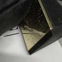 BCTEX COLL Womens Pointed Toe Pumps Shoes Ankle Strap Chunky Low Heels Metal Lined Sandals Designed for Women Size 7.5