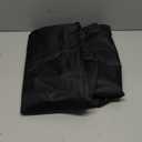 IC ICLOVER Outdoor TV Cover 50 Inch, 600D Heavy Duty Waterproof & Weatherproof TV Protector with Zipper Access & Roll-up Front Flap with Bottom Cover, Television Enclosure for Outside Flat Screen TV (Black)