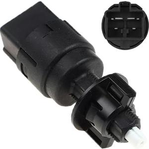 4-Pin Brake Light Switch Compatible with Honda Accord/Civic/CR-V/Odyssey/Pilot & Acura MDX/TSX/ILX/RDX (2001-2015) - Direct Replacement 36750-S5A-J01, SLS242T