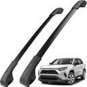 Roof Rack Cross Bars Luggage Carrier Compatible with Toyota Rav4 2013-2018, Maximum Load 200 lbs/90 kg, Suitable for roof Bags, roof Boxes, Bike Carriers, and Much More.