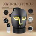 FSA Red Light Therapy Mask for Face,4 Modes HSA LED Face Mask Light Therapy,Acne Removal Wrinkles&Redness Anti-Aging,2000mAh Rechargeable,Wirless Remote,Infrared Photon Facial Mask for Travel Yoga