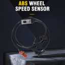 Rear Left ABS Wheel Speed Sensor for Ford Fusion 2006-2012 for Lincoln MKZ 2007-2012 for Mercury Milan 2006-2011 Driver Side FWD Replace 6E5Z2C187AA ALS2371