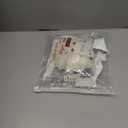 Unittype 2 Pieces Baby Girl Lacy Bonnet Eyelet Lace Christening Bonnet Cap Toddlers Beanie Breathable Sun Protection Hat White,40- 44cm 16.5-17.3 inches in head circumference