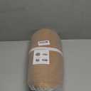 15-Inch Round Woven Placemats Set of 5 with Matching Storage Basket - Heat Resistant, Non-Slip Natural Cotton Table Mats for Indoor & Outdoor Dining, Perfect Boho & Modern Farmhouse Party Decor