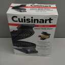 Cuisinart Waffle Maker, 1250W Round Classic Waffle Iron, 5-Setting Adjustable Browning Control, WMR-CANAS, Brushed Stainless