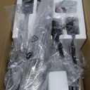 Sputnik Chandeliers Dining Room Light Fixture (8-Light, 30-Inch), Modern Black Chandelier, Height Adjustable Mid Century Modern Chandeliers for Dining Room Kitchen Island (Bulbs Not Included)