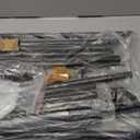 Storage Shelves - 3 Tier Shelf Organizer, Sturdy Metal Garage Shelving with Adjustable Leveling Feet, Space-Saving Shelves Organizer for Pantry, Laundry, Kitchen (18" x 12" x 30", Black)