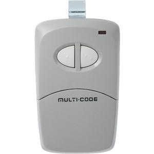 Linear MCS412001 Multi-Code 2-Channel Visor Transmitter, Original Version,Soft Gray