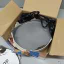 Flea Traps for Inside Your Home, 2 Pack Flea Trap with Sticky Pads Refills & Light Bulb Replacement, Odorless Natural Indoor Bed Bug Light Killer Insect Infestation Treatment Trap for Kids Pet (Gray)