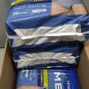 Tena Protective Incontinence Underwear for Men, Maximum, Large, Grey, 80 Count (Waist Size 34in-44in)