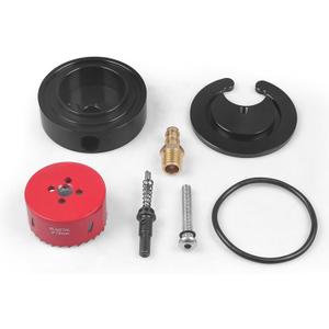 Aluminum Fuel Tank Sump Kit For Cummins Duramax Powerstroke Diesel and Gas Fuel Sump Compatible With FASS Airdog Fuelab Pump and Other Aftermarket Lift Pumps