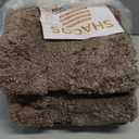 SHACOS Brown Bathroom Rugs Sets 3 Piece, 20"x32" + 20"x47" Non Slip Bath Mat 20"x24" U Shaped Toilet Rugs Washable, Soft Fluffy Water Absorbent Bathroom Floor Mat Rug