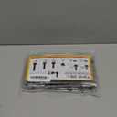 248PCS M6 Flange Hex Bolt Assortment Kit,M6-1.0 x 12/16/20/25/30 mm Metric Bolts and Serrated Flange Nuts Washers Assorted,10.9 Black Zinc Galvanized