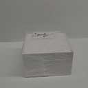 10 Large Buffet Risers with Mini Signs, Table Risers, Buffet Risers and Stands, Acrylic Cube Display Box Riser for Catering Party Buffet Table Food Display, Dessert, Cakes - White, Set of 4 Boxes