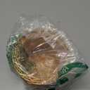 Wicker Rattan Flower Girl Basket,Pearl Handle Flower Basket,Flower Girl Basket for Wedding and Home Decorations. (4)