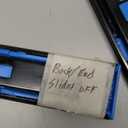 Push to Open Soft Close Drawer Slides 1 Pair 10 12 14 16 18 20 22 24 Inch 100 LB Load Capacity Side Mount Full Extension Cabinet Runner Ball Bearing Kitchen Dresser GlideBlack,18inch