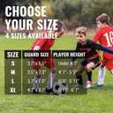 Northdeer Soccer Shin Guards for Kids Adults. Sleeves with Optimized Insert Pocket - Protective Soccer for Boys Girls Men, M