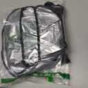 BALEINE Wreath Storage Container, 2 Pack Christmas Wreath Storage Bag with Tear Resistant PE Material and Reinforced Handle for Holiday Xmas (Grey, 30"x8") (Gray)