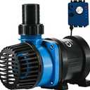 CURRENT USA eFlux DC Flow Pump with Control 1900 GPH | Loop Controllable Aquarium DC Return 380-1900 GPH | Quiet, Submersible or External | Fish Tank, Sump, Pond, Freshwater and Saltwater Marine Use