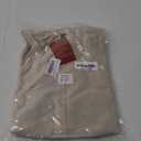 Women's Cropped Cardigan Sweaters Crew Neck Button Down Open Front Knit Bolero Shrugs (X-Large, Camel)