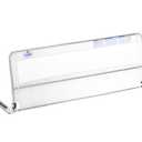 Regalo Hideaway 54-Inch Extra Long Bed Rail Guard, with Reinforced Anchor Safety System