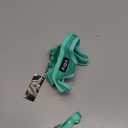 Fida Cat Harness and Leash Set for Walking Kitten and Puppy, Escape Proof Kitten Harness with Breathable Lightweight Soft Mesh, Adjustable Reflective Step-in Design. (S, Green) (S (Neck:12.6"-13.8"; Girth:16.1"-17.7"))