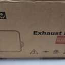 Bathroom Exhaust Fan, 110 CFM 1.0 Sone, Ceiling Mount Bathroom Fan, 11.81 inch