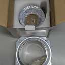 Dryer Vent Connector Kit, Dryer Vent Wall Plate with Quick Connect & Disconnect, Twist Lock Dryer Duct Connector Kit Fits 4 Inch Tubes, Covers Area 7 Inch x 7 Inch, for Dryer Washer Bathroom (No hoses)