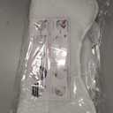 Bath Pillow RUVINCE Ergonomic Luxury Bathtub Pillow with Head,Neck, Shoulder and Back Support, 4D Bath Pillows for tub with 6 Powerful Suction Cups, Fits All Bathtub (White)