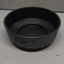 The HC Companies 8 Inch Round Plastic Succulent Capri Bowl 8"x8"x3" in Faux Concrete Color