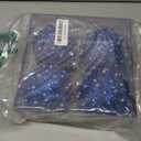 4.25" Christmas Ball Ornaments, 4pc Set Shatterproof Christmas Decorations Tree Balls for Xmas Trees Wedding Party Holiday Decorations Tabletop Small Trees Decoration (Blue)